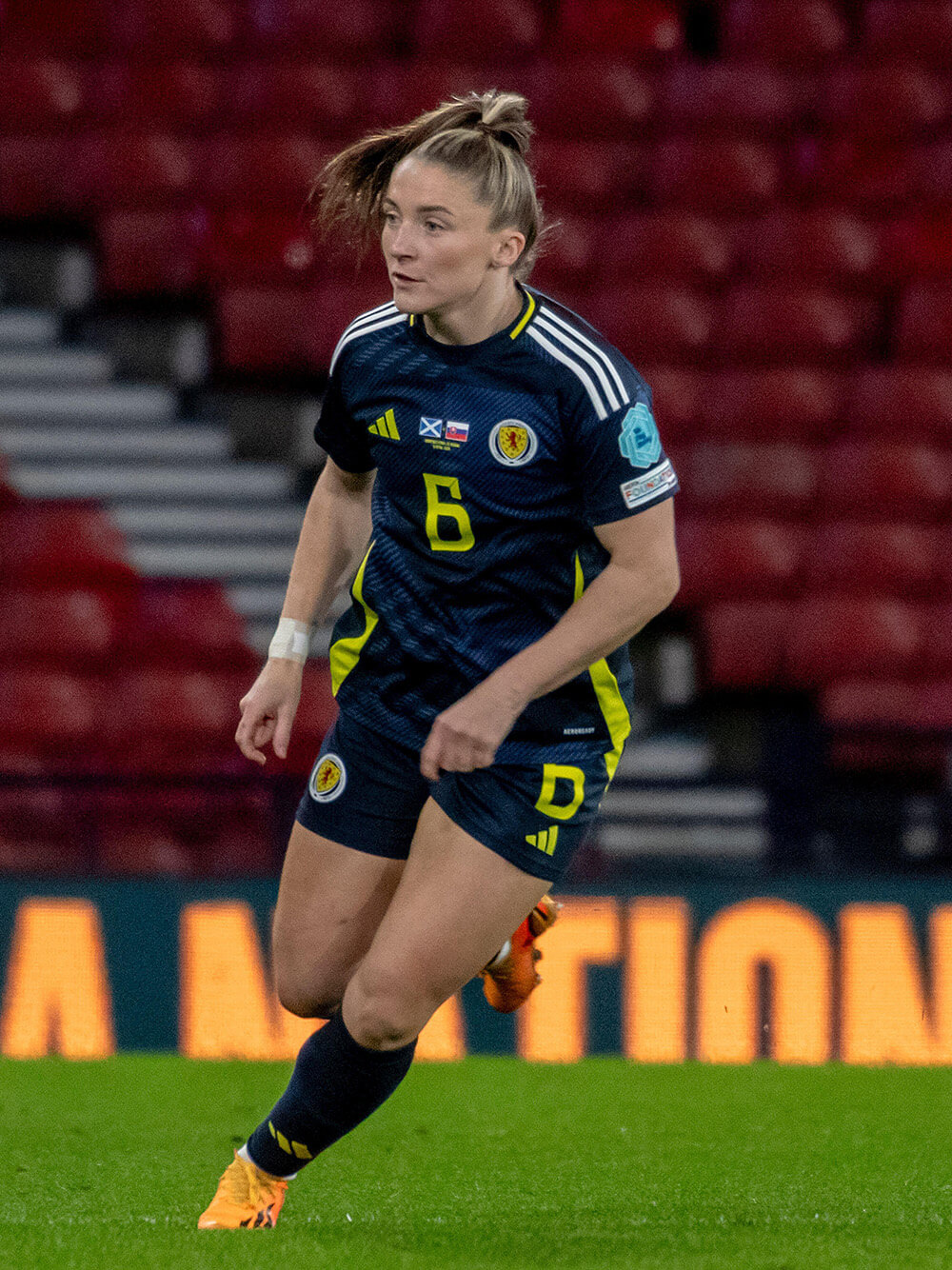 Image showing a female Scotland player